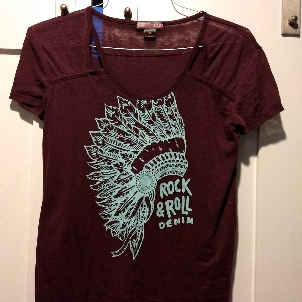 SALE - Rock & Roll Cowgirl shirt